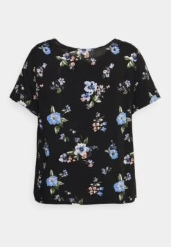 Vero Moda Curve Easy - T-Shirt Imprimé - Black -Stradivarius Soldes 8b854a40cb7545b0a669dade47ee04e6