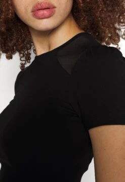 Even&Odd Robe En Jersey - Black -Stradivarius Soldes 8c29d592e8b44811ae78844b98ea9c68