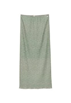 PULL & BEAR Floral-Midi - Jupe Crayon - Green -Stradivarius Soldes 8c3296f463b14260b8f16e54620cae6f