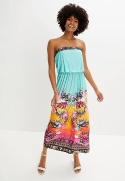 Bandeau - Robe Longue - Green