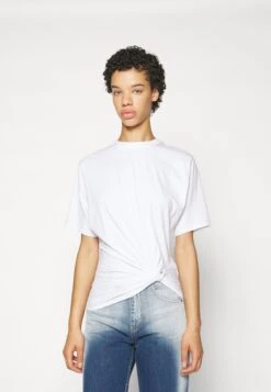 Victoria Beckham Knot Detail Tee - T-Shirt Basique - White 11 Victoria Beckham Knot Detail Tee - T-Shirt Basique - White -Stradivarius Soldes 9268a097ff624a18935a0a5d6ab98bd4