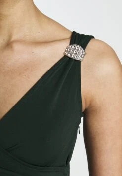 Anna Field Robe En Jersey - Dark Green -Stradivarius Soldes 93235421e5da4d37b299e64024792787