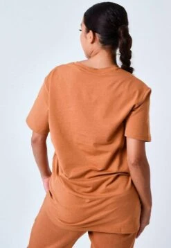 T-Shirt Imprimé - Camel -Stradivarius Soldes 9357285722434b92933c405756c51f25