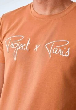 T-Shirt Imprimé - Camel -Stradivarius Soldes 99fe653fb8f94ff89f4e02565d5838f9