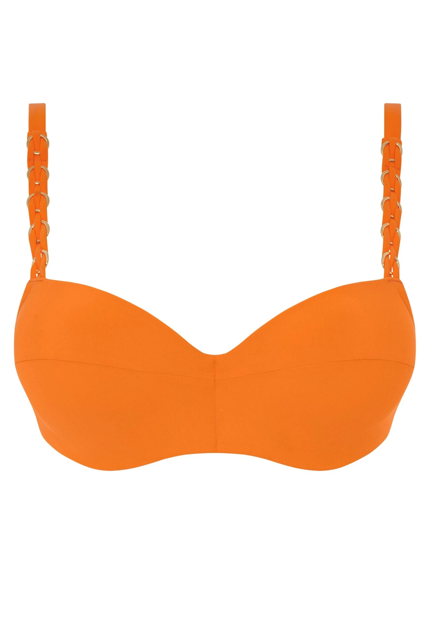 Chantelle Emblem Half Cup Memory Bra - Haut De Bikini - Orange 6 Chantelle Emblem Half Cup Memory Bra - Haut De Bikini - Orange – Image 4