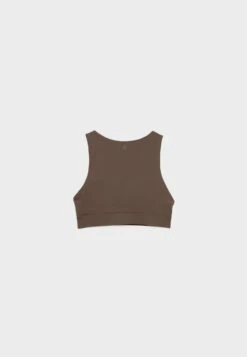 Stradivarius V-Neck - Débardeur - Brown -Stradivarius Soldes 9de07902b6384bafb47a625a8589ad84