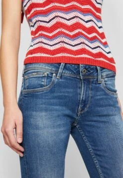 Pepe Jeans Holly - Jean Droit - Denim -Stradivarius Soldes 9e1599303b524c439555bdff72407236