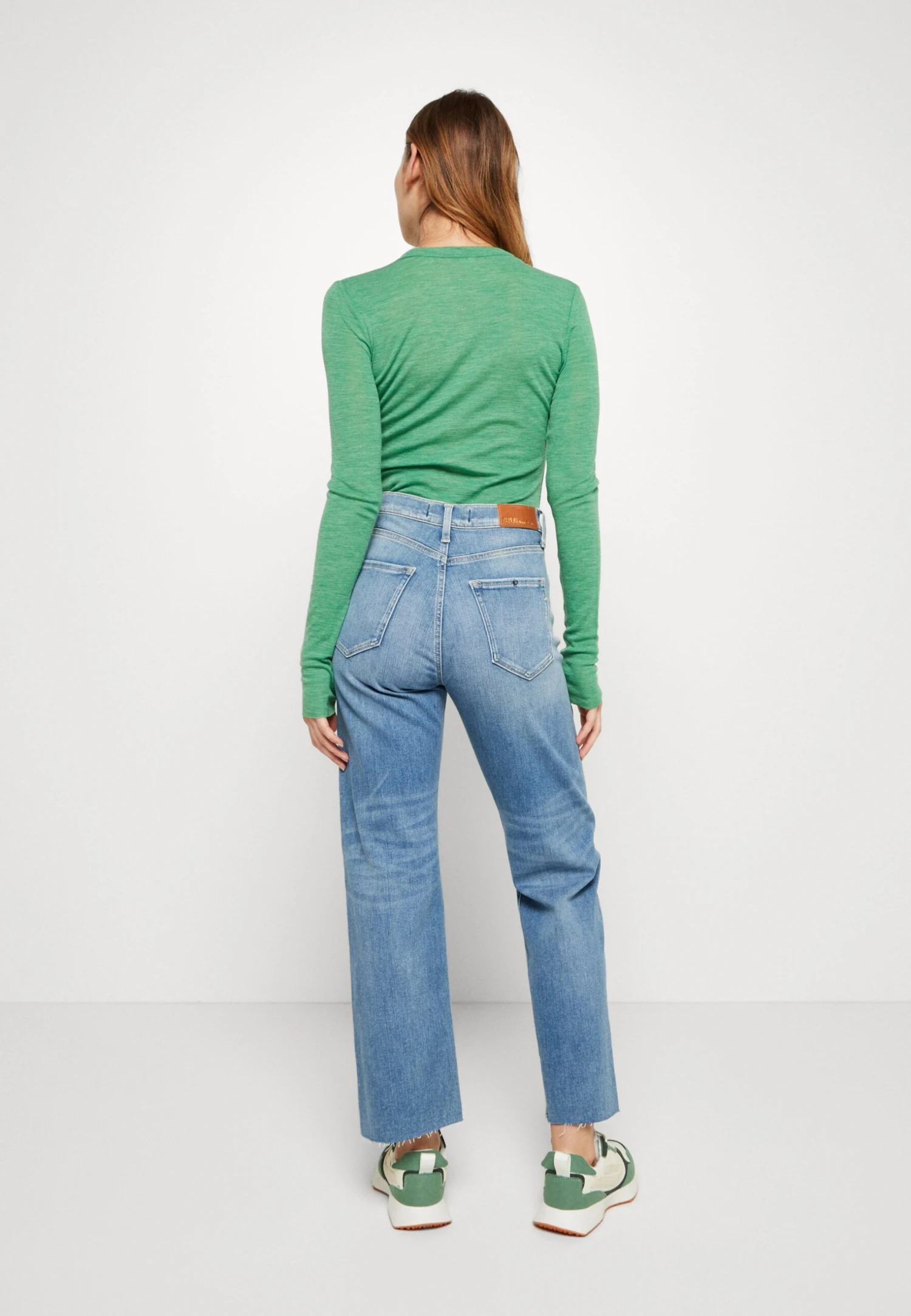 Replay Reyne Pants - Jean Droit - Medium Blue 5 Replay Reyne Pants - Jean Droit - Medium Blue – Image 3
