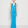 Wal G Angelina Cross Back Maxi - Robe En Jersey - Ocean Blue -Stradivarius Soldes 9febcf80311246b6bd9cb13d19a243fc