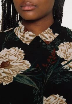 Vero Moda Curve Vmceasy Long Shirt Dress - Robe Chemise - Black -Stradivarius Soldes a0c5b131ea0145818624cd2672f35836