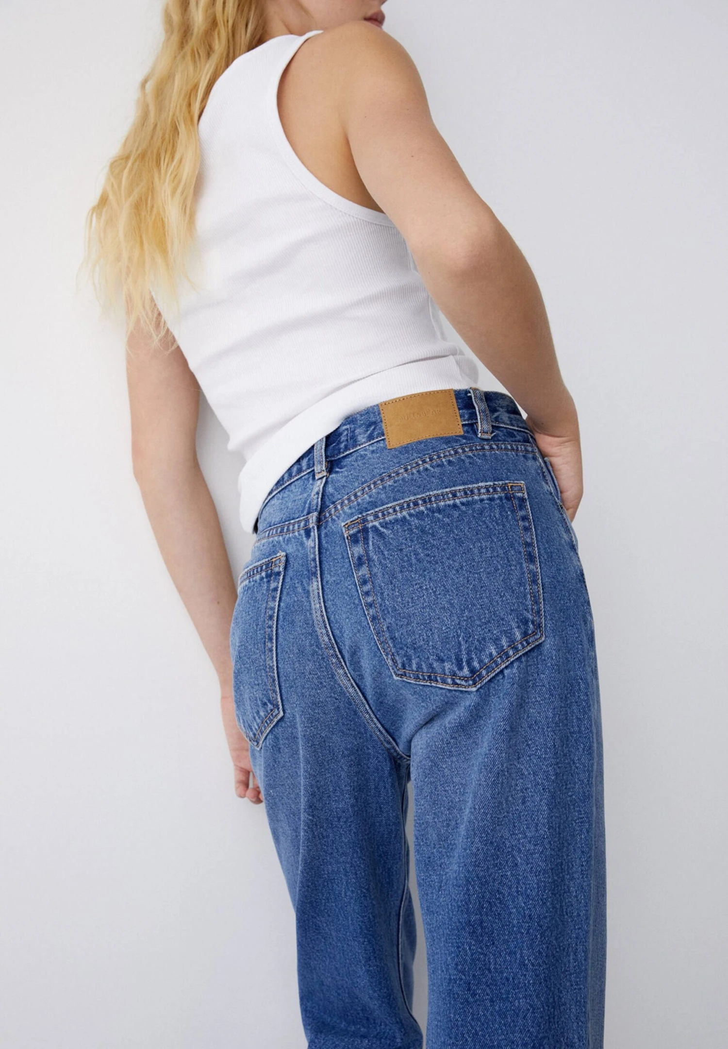 PULL & BEAR Jean Droit - Dark Blue 12 PULL & BEAR Jean Droit - Dark Blue – Image 10