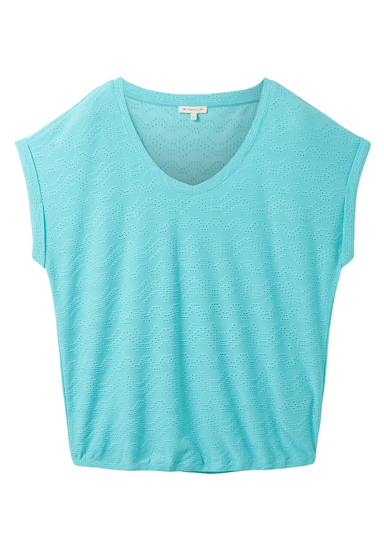 Tom Tailor T-Shirt Basique - Teal Radiance 7 Tom Tailor T-Shirt Basique - Teal Radiance – Image 5