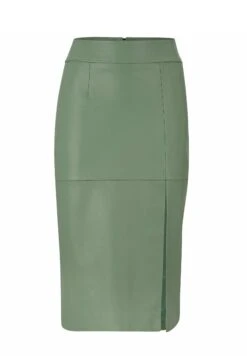 Boss Setora - Jupe En Cuir - Open Green Eleven -Stradivarius Soldes a4b405168c734598a2cf3852dd1e511f