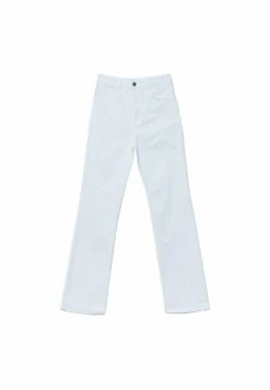 Stradivarius Jean Droit - White -Stradivarius Soldes a59e04734e2a42a18266b8a08952bf2a