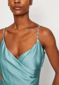 SWING Evening Dress - Robe De Cocktail - Turqouise Blue -Stradivarius Soldes aace30572645463bae54f0d2a0972b82