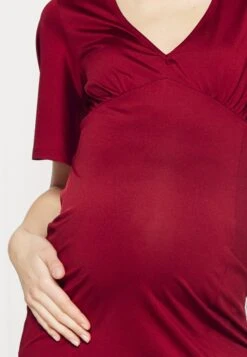 Robe En Jersey - Dark Red -Stradivarius Soldes af91a30b0bc14df8892df3d297fe39ea