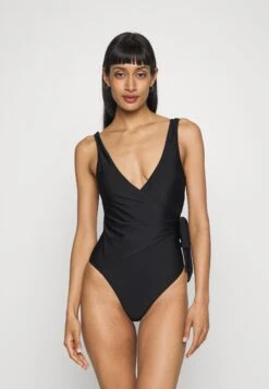 ONLY Onljulie Wrap Tie Swimsuit - Maillot De Bain - Black