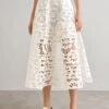Tory Burch Eyelet Skirt - Jupe Trapèze - White 1 Tory Burch Eyelet Skirt - Jupe Trapèze - White -Stradivarius Soldes b21ba6a4e9a64df9928a67ce4ee5a464
