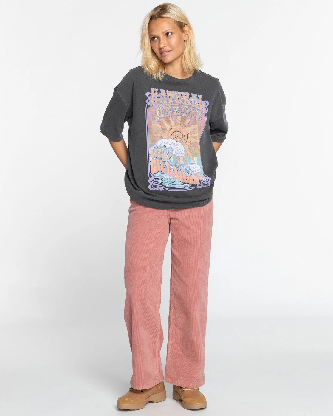 Billabong Natural Mystic Ofb - T-Shirt À Manches Longues - Off Black 3 Billabong Natural Mystic Ofb - T-Shirt À Manches Longues - Off Black