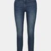 Pieces Petite Pchighfive - Jeans Skinny - Medium Blue Denim -Stradivarius Soldes b347b30cf7914302ba082d04fd8d1166