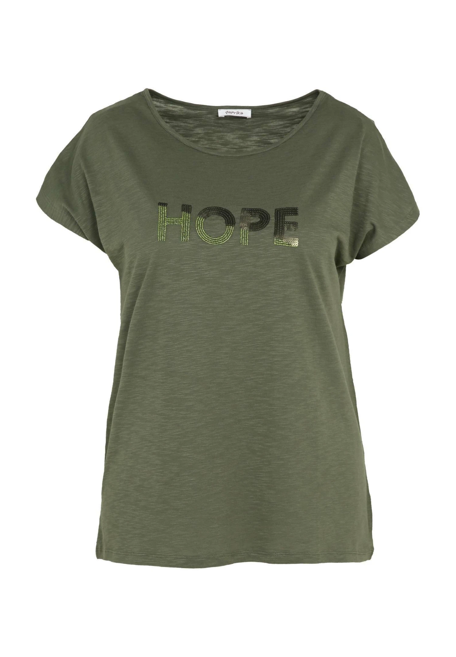 Hope - T-Shirt Imprimé - Khaki 11 Hope - T-Shirt Imprimé - Khaki – Image 9