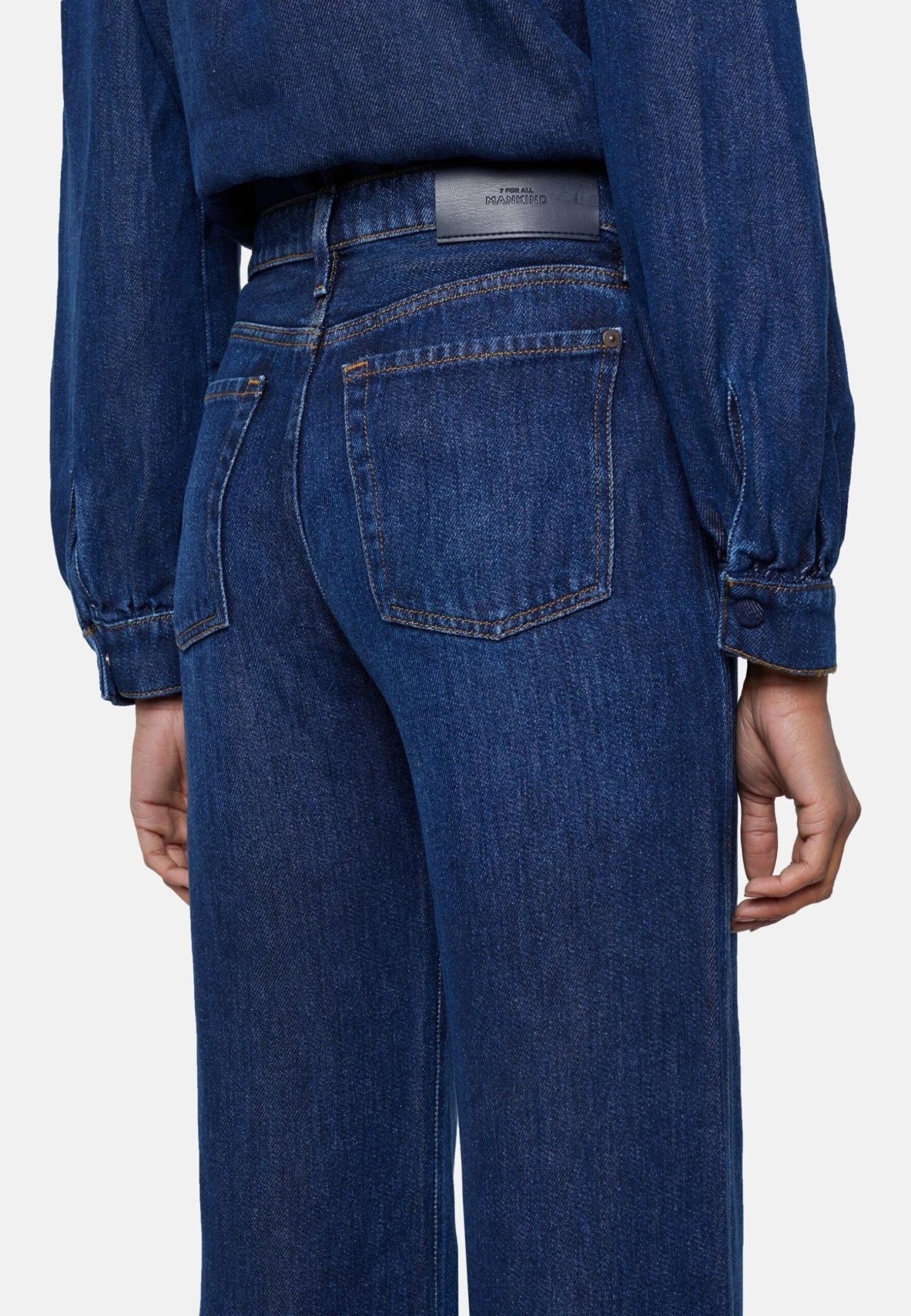 7 For All Mankind Modern Dojo Tailorless - Jean Flare - Dark Blue 7 7 For All Mankind Modern Dojo Tailorless - Jean Flare - Dark Blue – Image 5