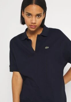 Lacoste Relaxed Oversize Polo Shirt - Polo - Marine -Stradivarius Soldes b74bb92cb8a2425b9e70f53c030ddca6