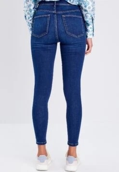 Mit Hoher Taille - Jeans Skinny - Denim Brut -Stradivarius Soldes ba184e7a069b411890bcbbfa7d4c7f90