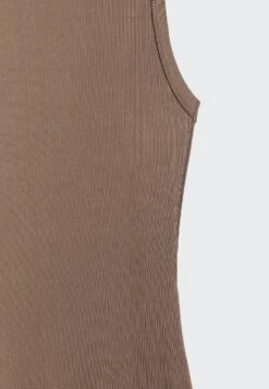 Stradivarius Midi - Robe Fourreau - Light Brown -Stradivarius Soldes bd4296327e02438eb7f3beca1a71e8a5