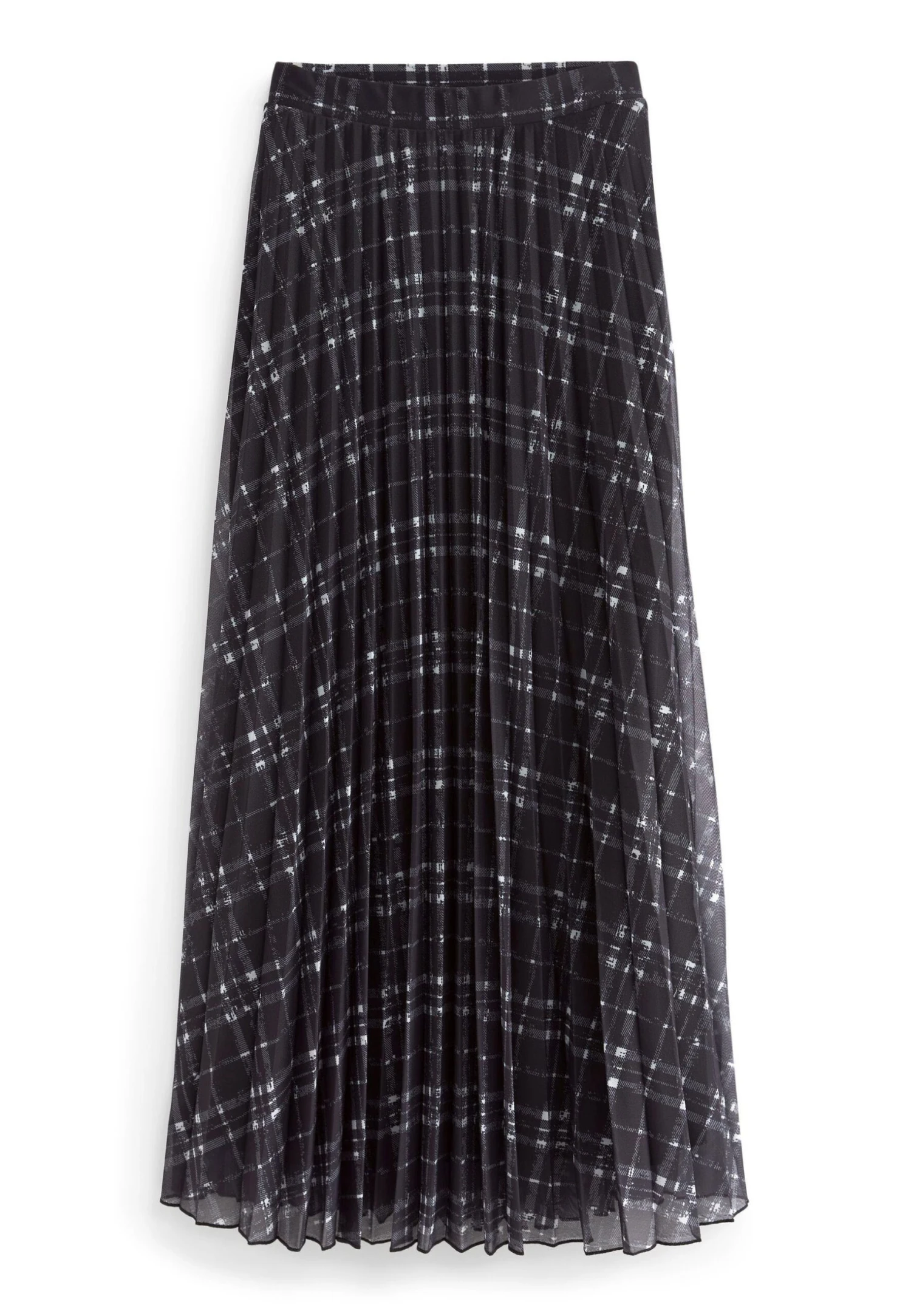 Next Standard - Jupe Plissée - Charcoal Grey Checked 7 Next Standard - Jupe Plissée - Charcoal Grey Checked – Image 5