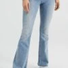 WE FASHION High Rise - Jean Bootcut - Blue