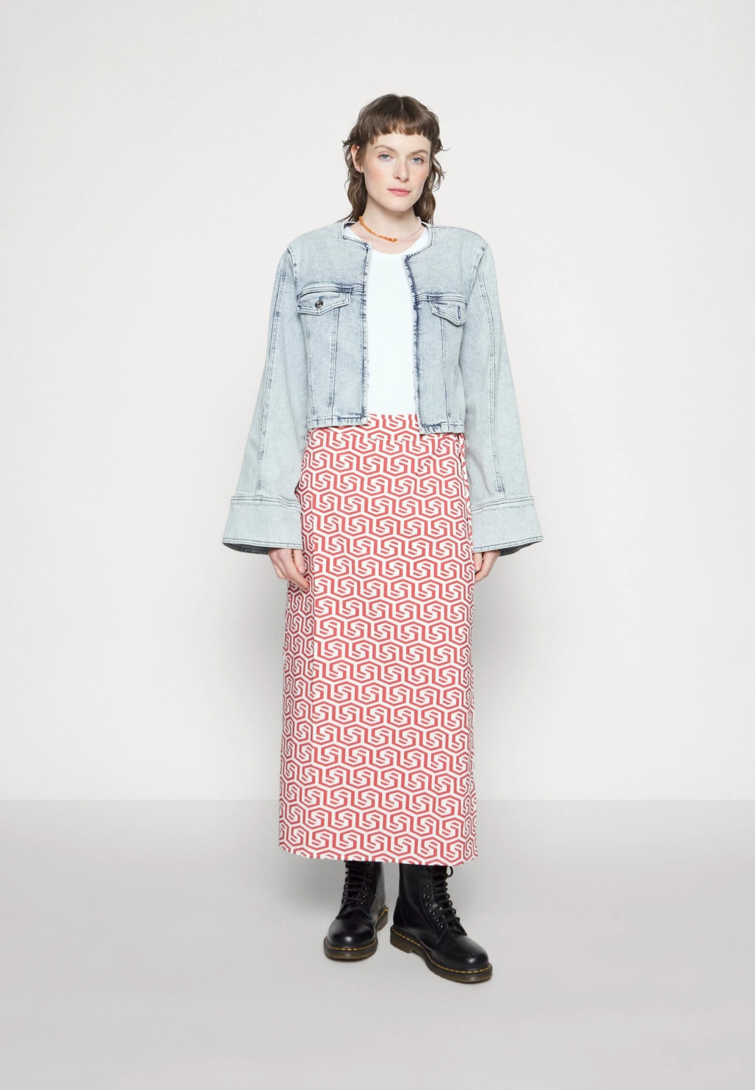 Minimum Yona - Jupe Portefeuille - Mineral Red 7 Minimum Yona - Jupe Portefeuille - Mineral Red – Image 5