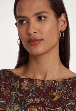 Judy Mid Sleeve - T-Shirt Imprimé - Burgundy Multi -Stradivarius Soldes c1d62548ff774c12b1d7d9e21e4eb449