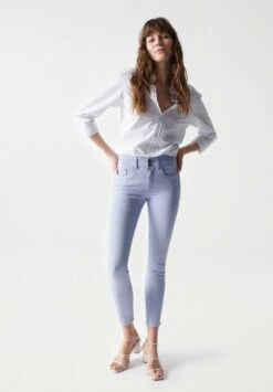 Secret Push In - Jeans Skinny - Blau -Stradivarius Soldes c3e4ba1d7112450e96fa3a574e53324e