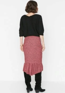 Trendyol Jupe Crayon - Purple -Stradivarius Soldes c4b5436fe49440c580a381d3cd0b979c