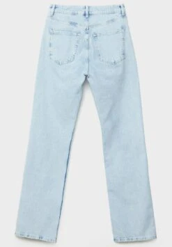 Stradivarius Vintage - Jean Droit - Blue Denim -Stradivarius Soldes c6a920be0f994f1b8ee9c5cb2afb1728