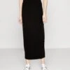 Noisy May Nmcity Long Skirt - Jupe Longue - Black -Stradivarius Soldes c850914962a14027970ea642c7b1f9e1