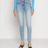 7 For All Mankind Roxanne Luxe Vintage Must - Jean Slim - Light Blue