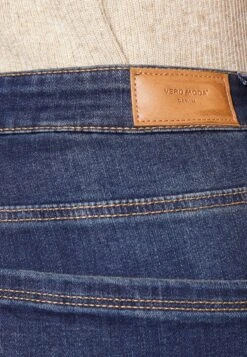 Vero Moda Curve Jeans Skinny - Dark Blue Denim -Stradivarius Soldes c96677cff8ef4aa0a7b5458fde671eaa