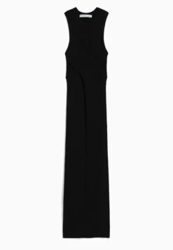 BERSHKA Crossover Sleeveless - Robe Fourreau - Black -Stradivarius Soldes c9ab560a7ef249f8992648d8003c77b4