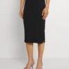 ONLY Onlpeach Pencil Midi Skirt - Jupe Crayon - Black -Stradivarius Soldes cc2c5a56468e456d9c2712f426583a8c
