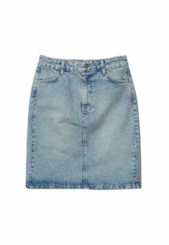 Stradivarius Godet - Jupe Trapèze - Dirty Denim -Stradivarius Soldes cd3c4247ca414ecfa4d1ce8e304a8a6c