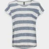 Vero Moda Tall Vmwide Stripe - T-Shirt Imprimé - China Blue/Snow White 1 Vero Moda Tall Vmwide Stripe - T-Shirt Imprimé - China Blue/Snow White -Stradivarius Soldes ce3a03496c6943169958d303c1a0397c