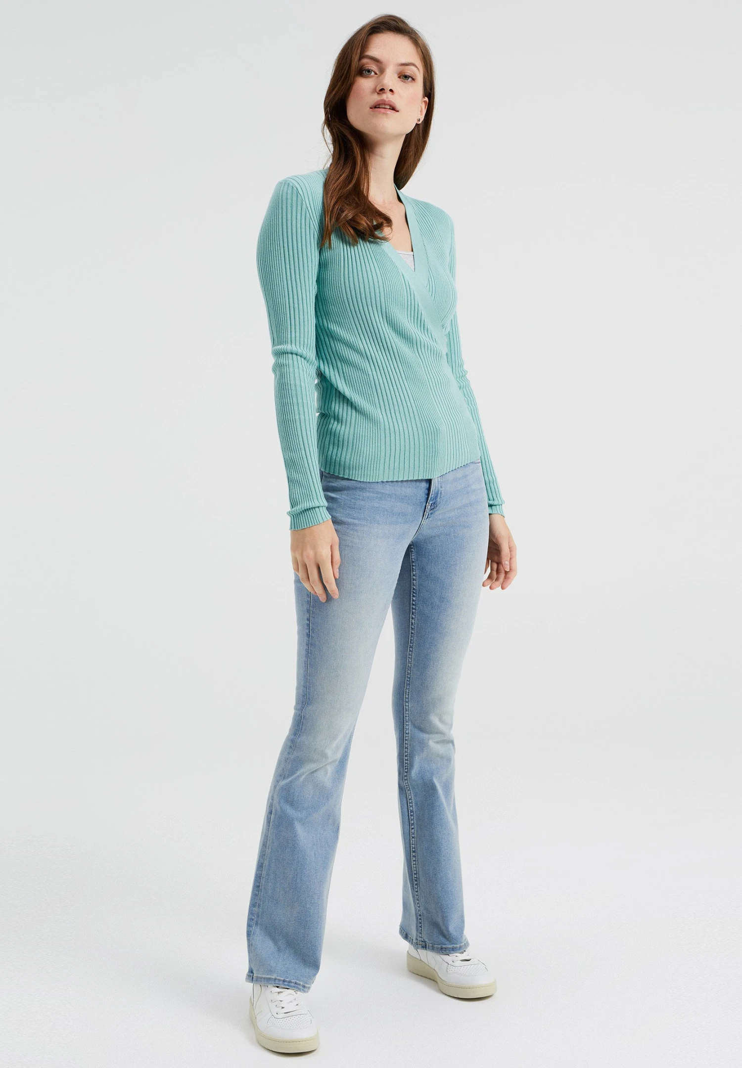 WE FASHION High Rise - Jean Bootcut - Blue 4 WE FASHION High Rise - Jean Bootcut - Blue – Image 2