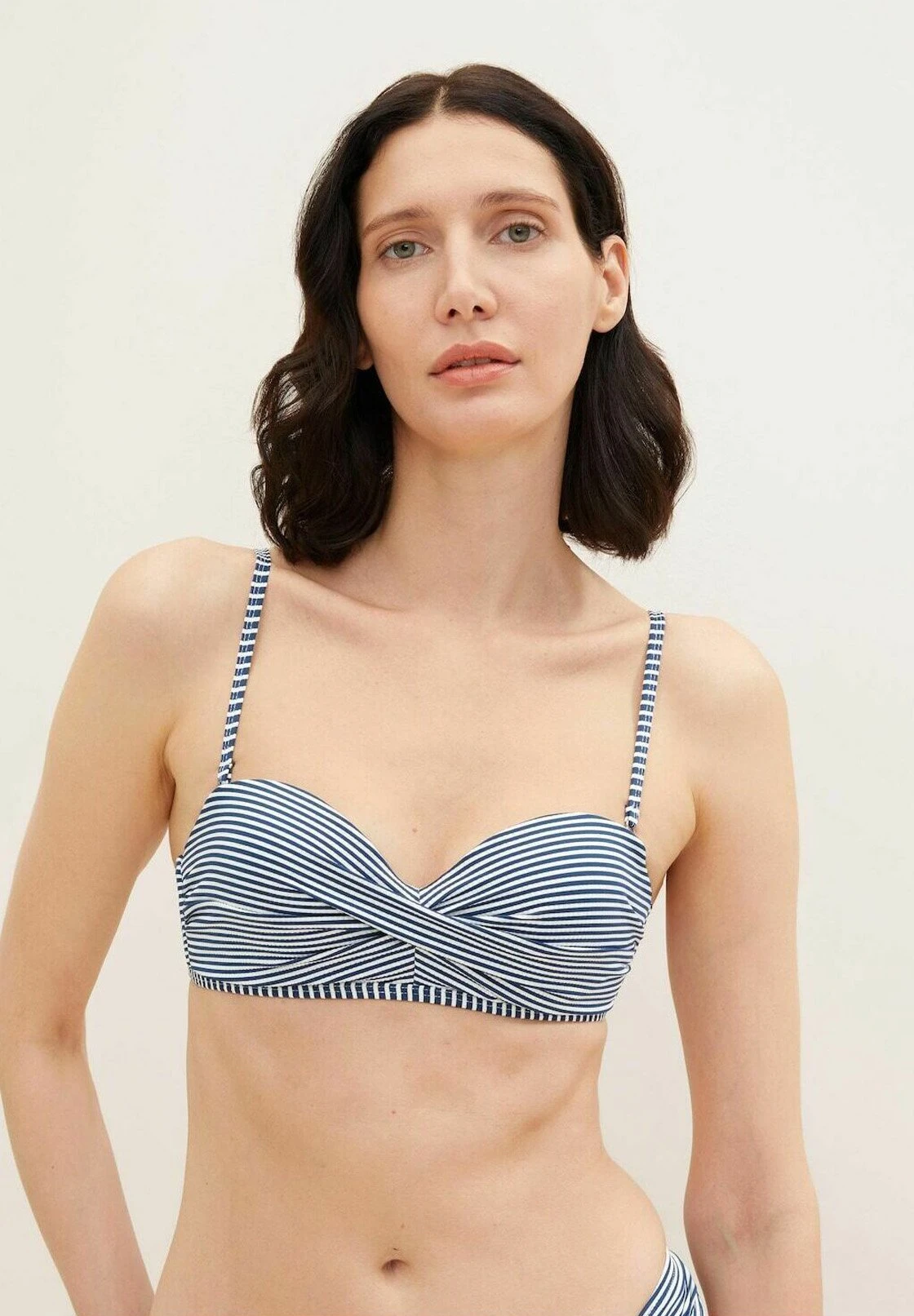 Tom Tailor Gestreiftes - Haut De Bikini - French Navy 3 Tom Tailor Gestreiftes - Haut De Bikini - French Navy