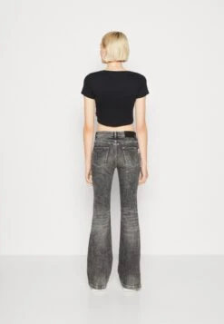 MISS SIXTY Jean Flare - Black Fog -Stradivarius Soldes d3ecee24630048bcaa8502c0c95482da