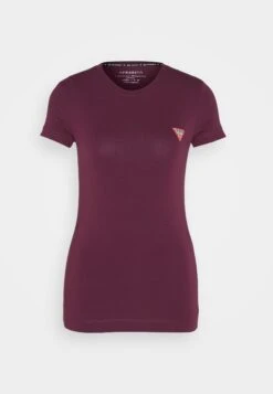 Guess Ss Cn Mini Triangle Tee - T-Shirt Basique - Black Cherry 13 Guess Ss Cn Mini Triangle Tee - T-Shirt Basique - Black Cherry -Stradivarius Soldes d673dd47e8524c38b1b418d88e5c3f3e