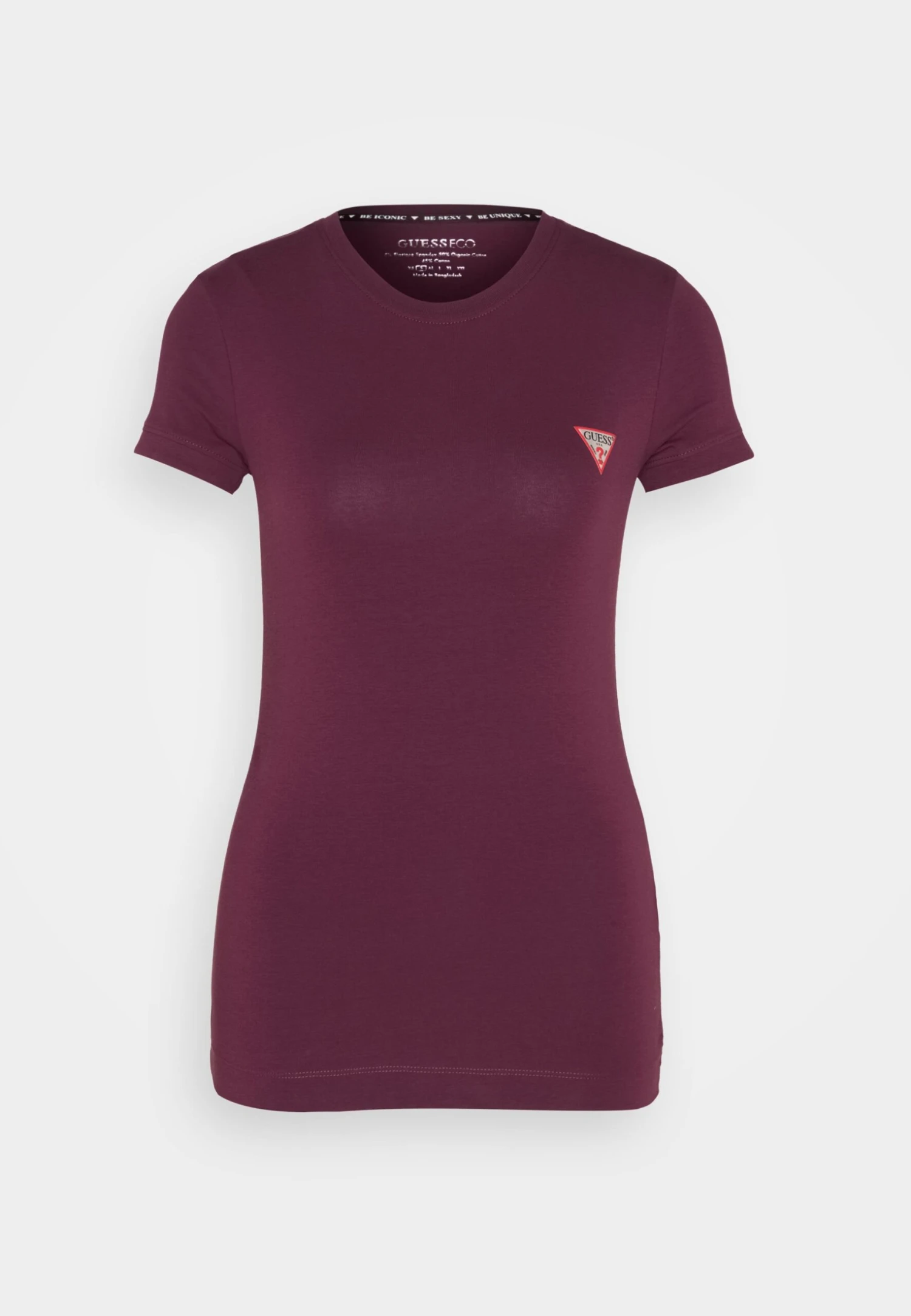 Guess Ss Cn Mini Triangle Tee - T-Shirt Basique - Black Cherry 8 Guess Ss Cn Mini Triangle Tee - T-Shirt Basique - Black Cherry – Image 6