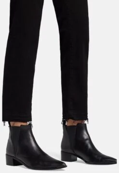 7 For All Mankind Crop - Jean Droit - Black -Stradivarius Soldes d769c34a060e4d58b0059d23b48841dd