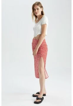 DeFacto Regular Fit - Jupe Trapèze - Red -Stradivarius Soldes d91d2bfe2a7147e5860b325db709d62c